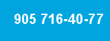 905 716-40-77